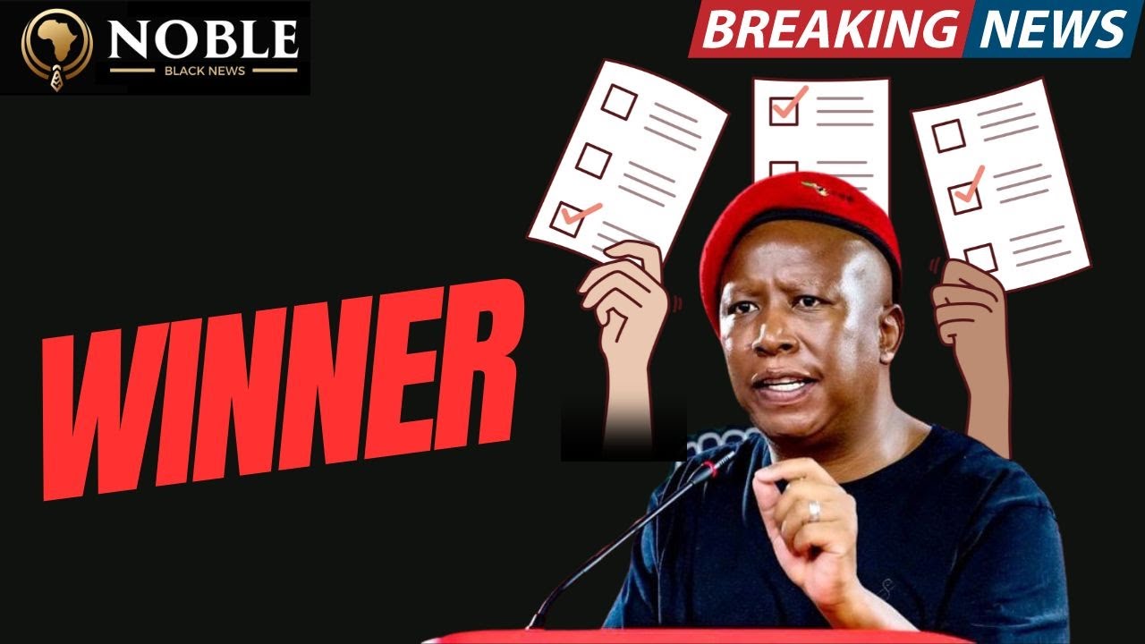 2024 Elections: Julius Malema, EFF Leader, Votes