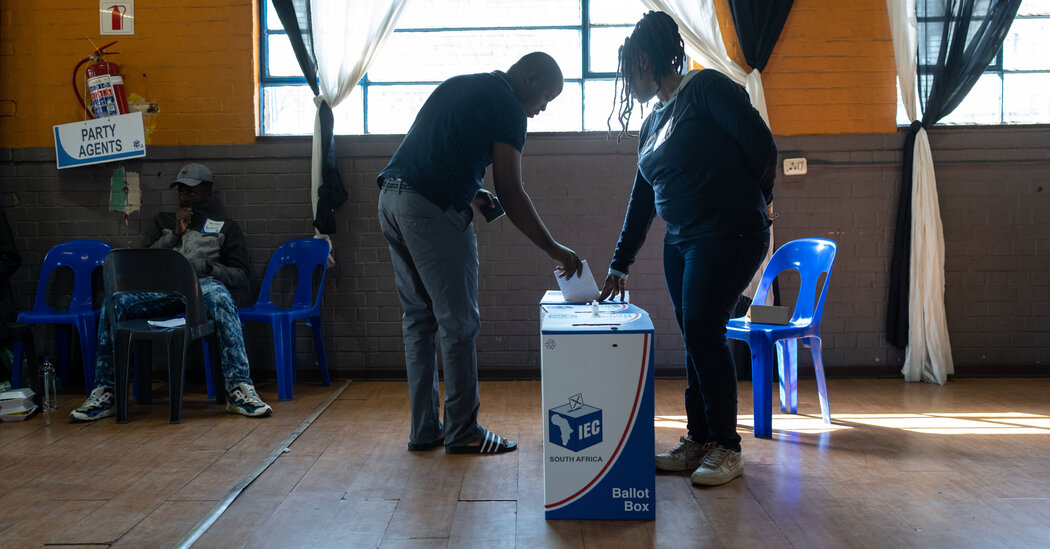 South Africans Vote, Many Hoping for Alternate as Seismic as Mandela’s Get up