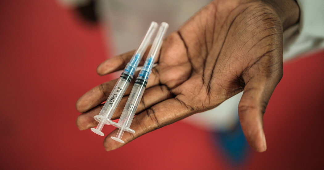 Throughout the Manufacturing unit Supplying Part of Africa’s Syringes