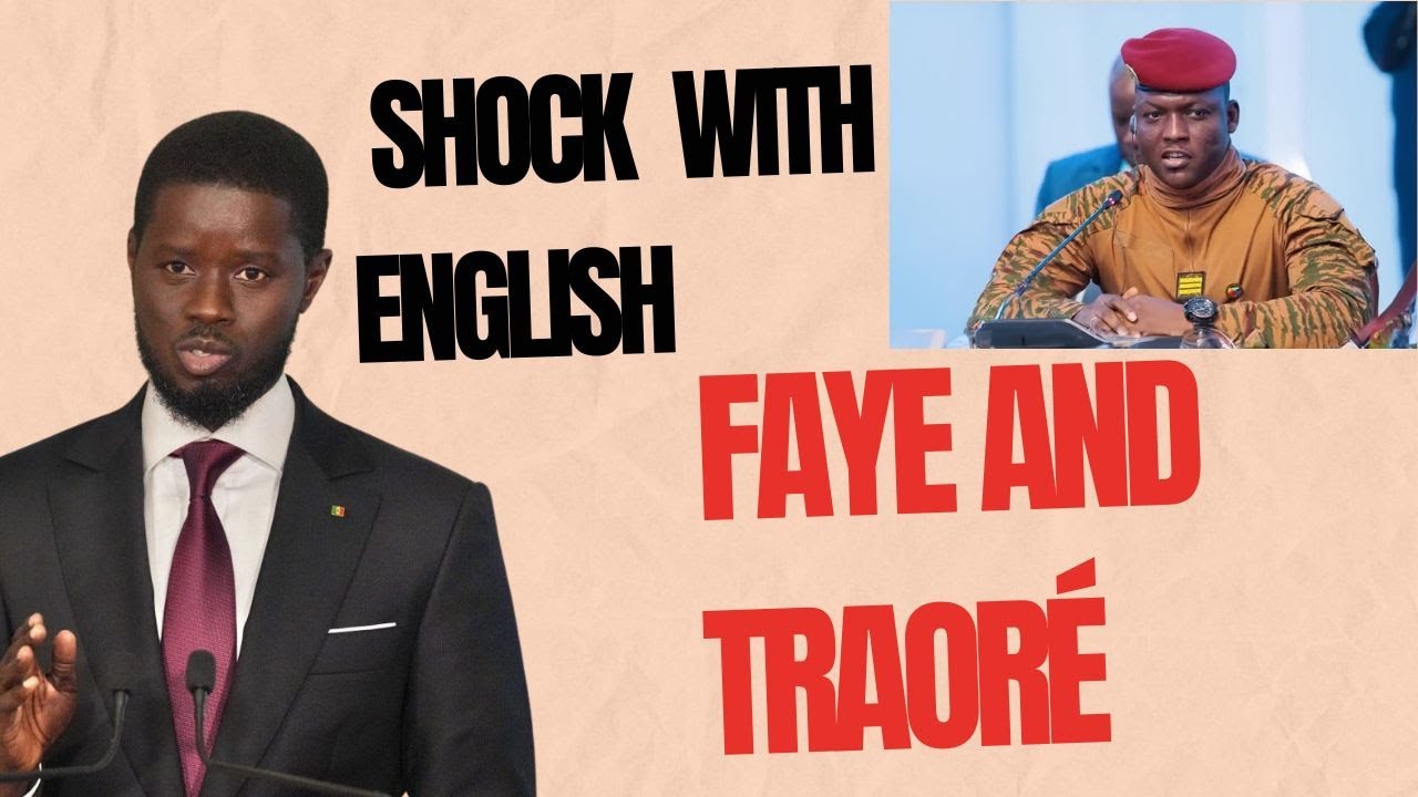 Presidents Faye and Traoré Shock with English Address