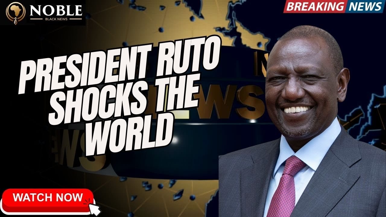President William Ruto Unveils Groundbreaking Policy The World Reacts”