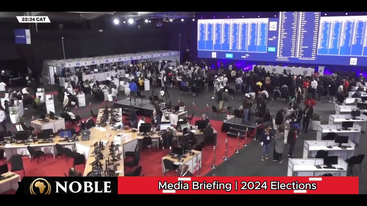 2024 Elections | Media Briefing | IEC Chairperson Mosotho Moepya