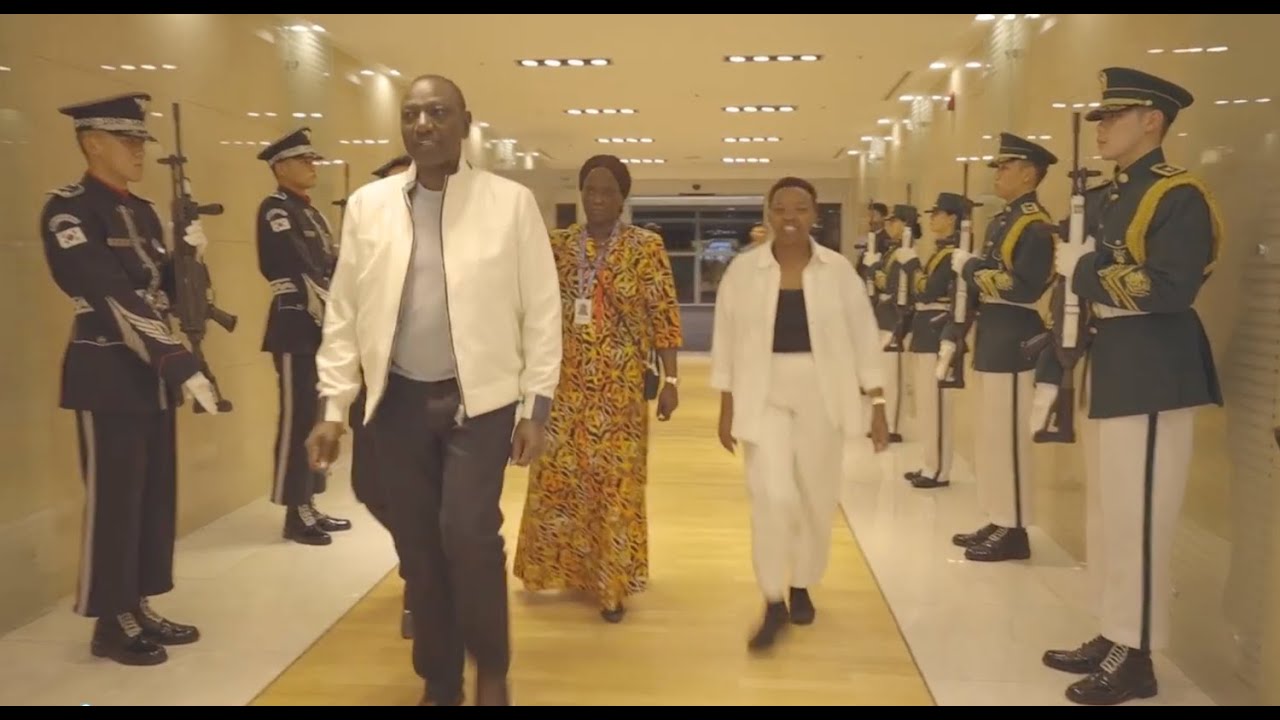 President Ruto Arrives in Seoul, South Korea for Korea-Africa Summit