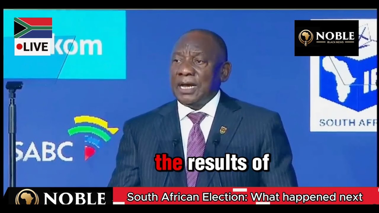 South African Election Results: ANC Loses Majority with 159 Seats
