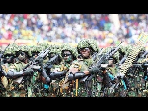 The military capacities of the top African nations