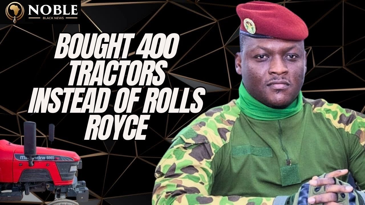 Ibrahim Traoré Shocks the World: Buys 400 Tractors Instead of Splurging on Luxury Cars