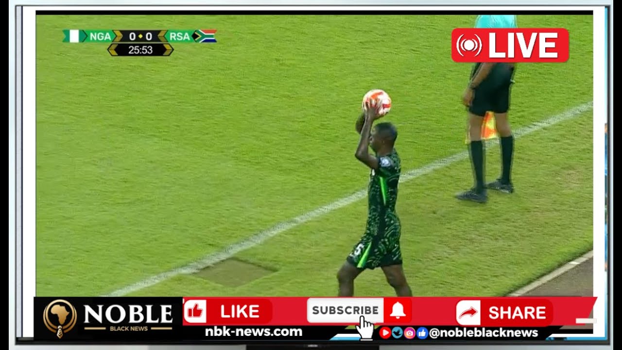 LIVE: Nigeria VS South Africa | 2026 FIFA Africa World Cup Qualifier | Full Match