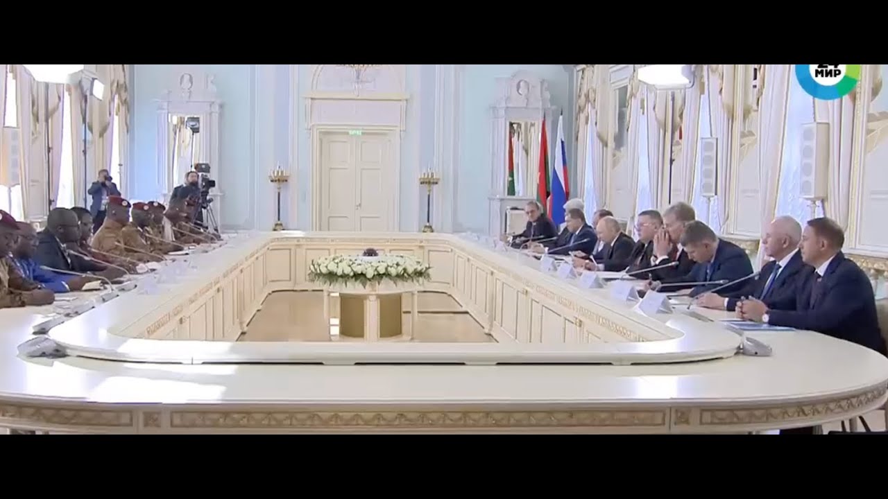 IBRAHIM TRAORE  AND VLADIMIR PUTIN TO EXPAND WEST AFRICA