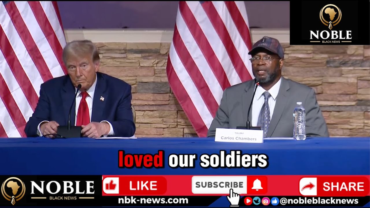 Donald Trump Shocks the World with Surprise Visit to Black Church on Detroit’s West Side