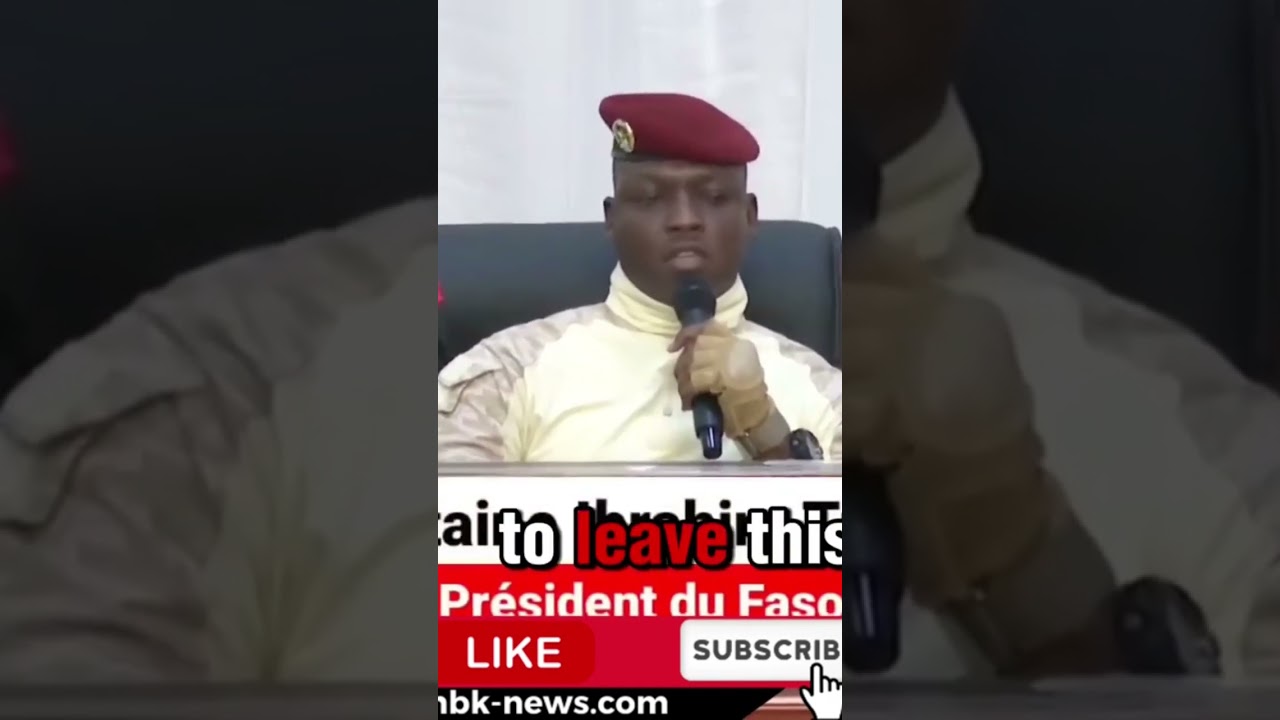 Burkina Faso is going to rapidly grow under his Presidency. Comment what you think!