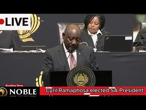 Cyril Pamaphosa re-elected SA President