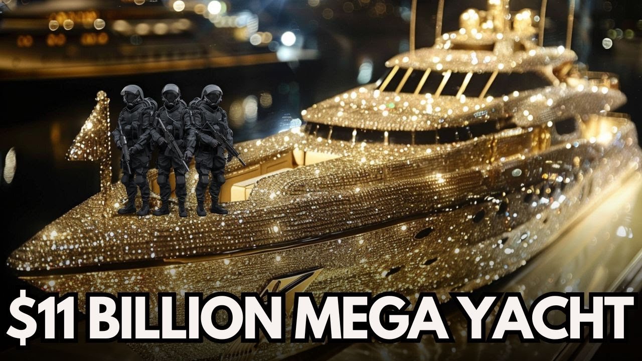 Inside the World’s Most Expensive $11 Billion Mega Yachts
