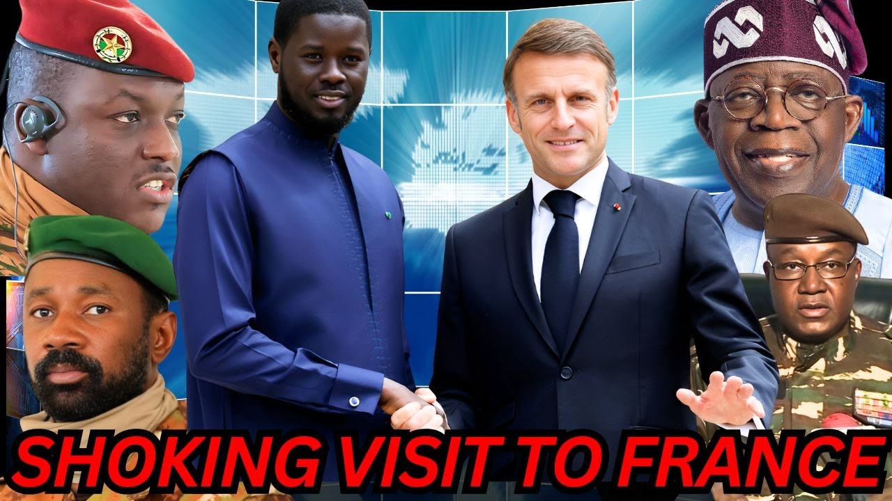 Senegal’s New President Basiru Shocks Ibrahim Traoré & West Africa with Surprise Visit to France”