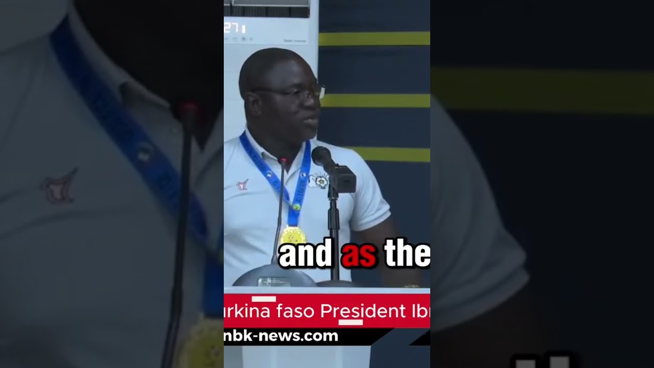 Ibrahim Traore Team Speech | Trophy Won
