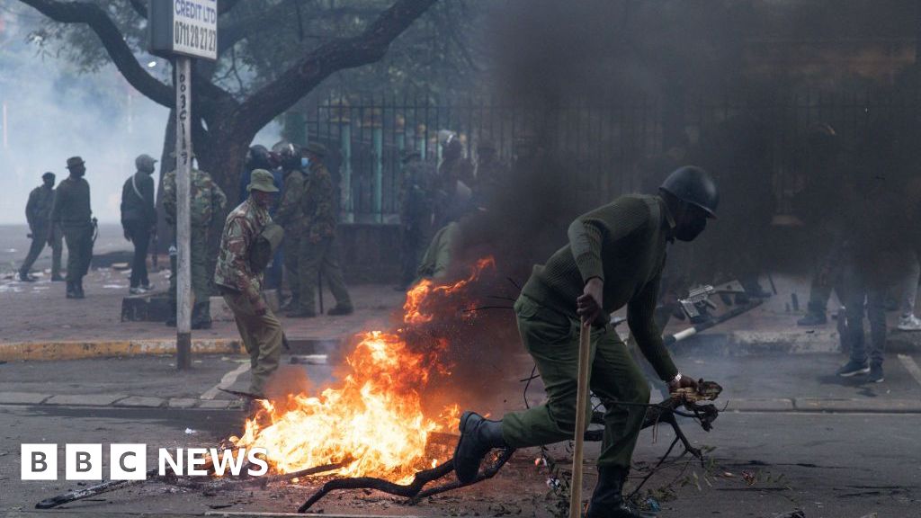 Anger after man shot dead during anti-tax protests