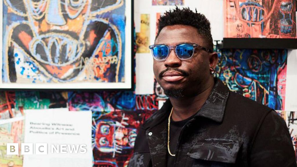 Ivory Coast artist Aboudia - 'I'm not shocked I'm a best-seller'