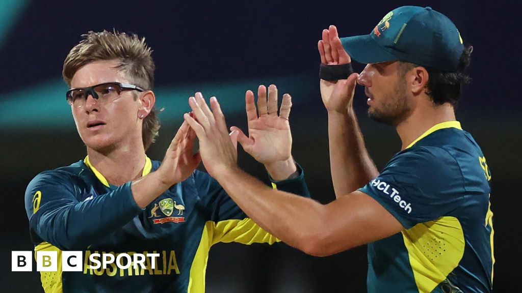 T20 World Cup results: Australia bowl Namibia out for 72 to reach Super 8s