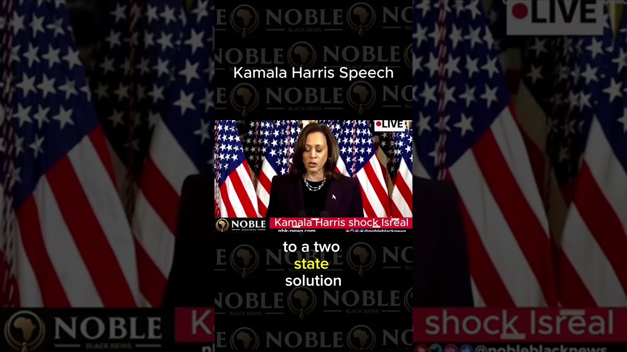 Kamala Harris A Call for Peace  Securing the Ceasefire Deal