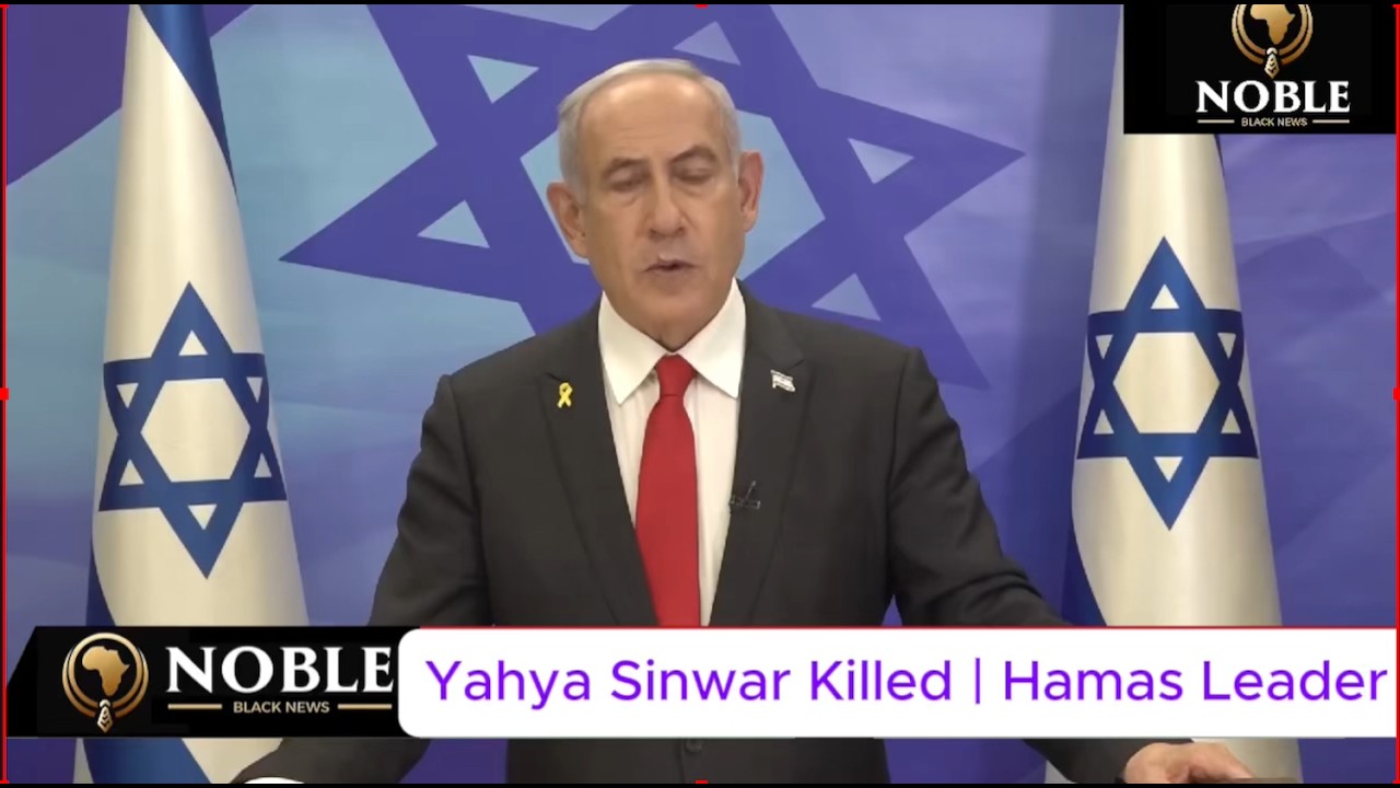 Israeli PM Netanyahu Confirms Yahya Sinwar’s Death – Breaking News