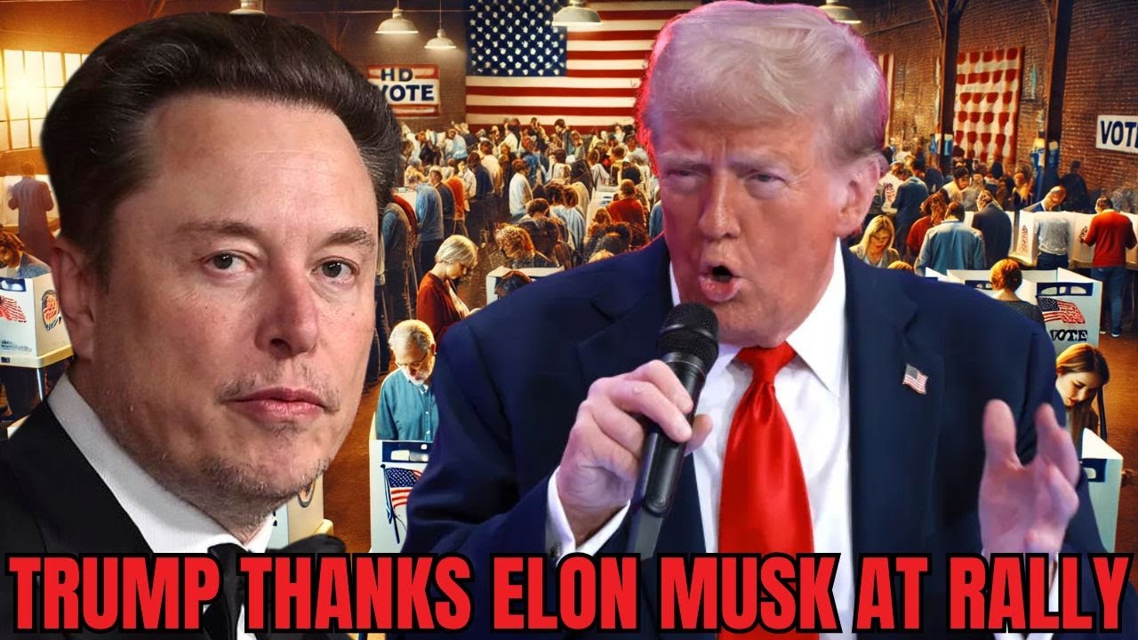 Trump Thanks Elon Musk at Rally – What’s the Real Reason Behind It?”