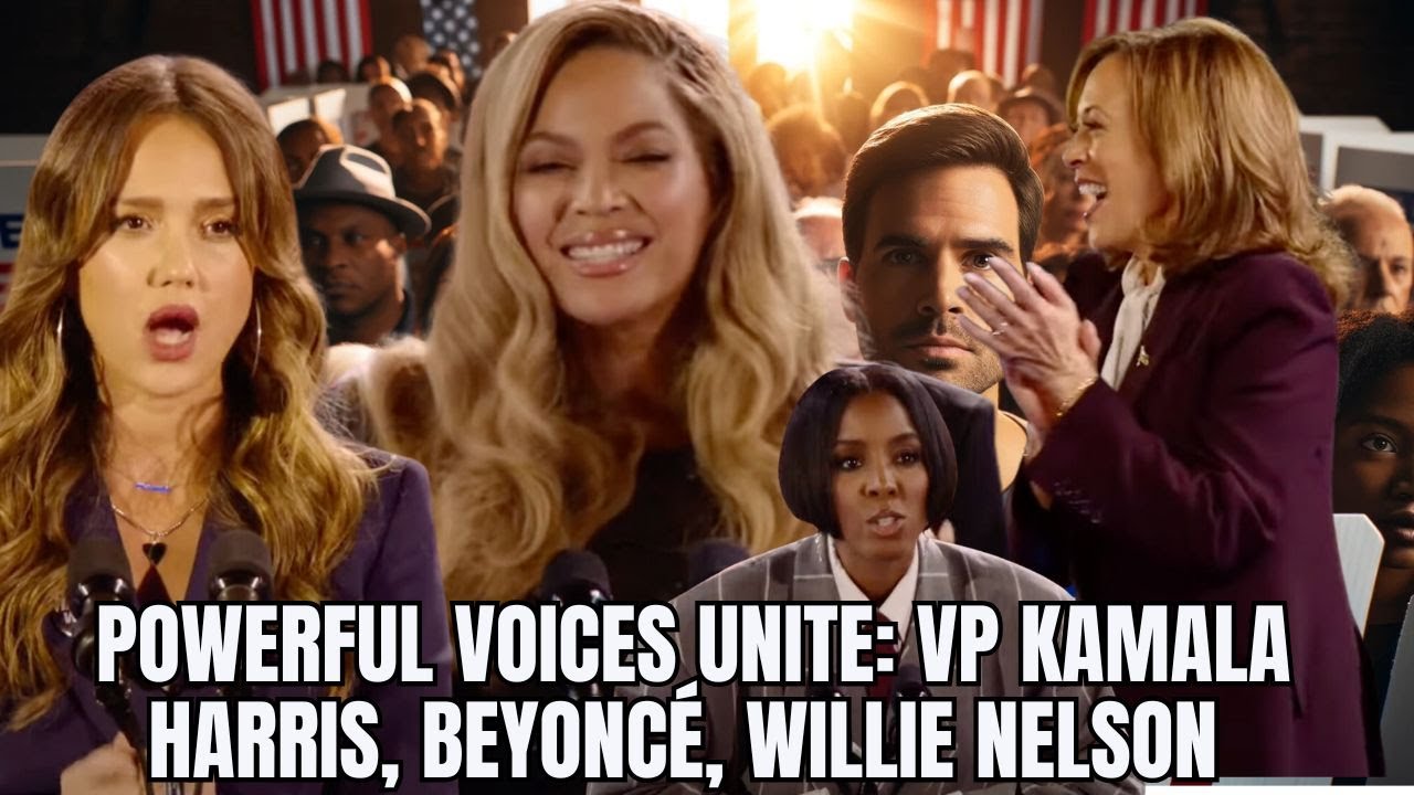 Kamala Harris & Beyoncé Join Forces with Willie Nelson for Reproductive Rights!”