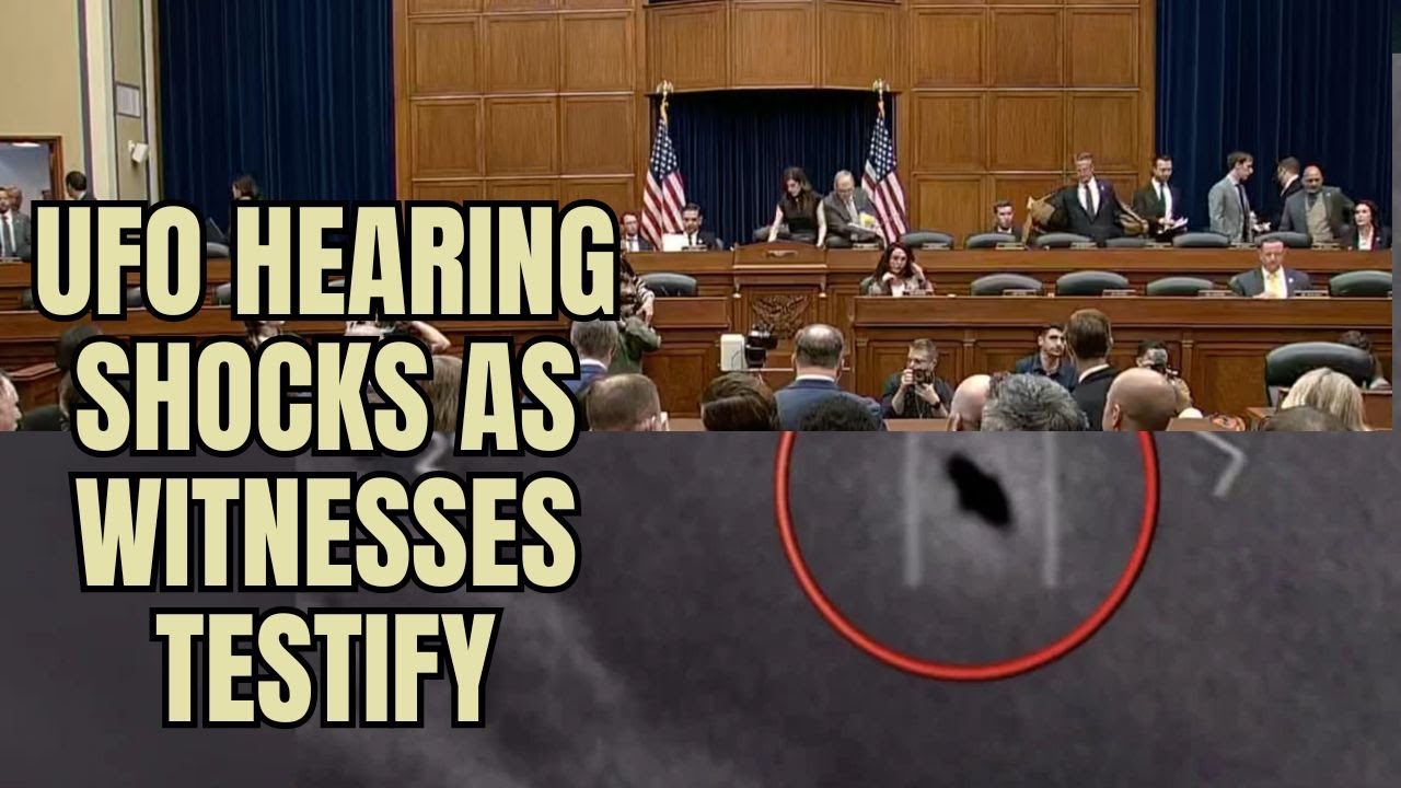 LIVE UFO Hearing: Secret ‘White Orb’ Footage Revealed by Witnesses!”