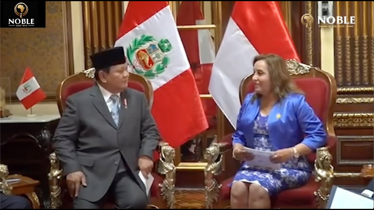 President Prabowo Meets Dina Boluarte – Historic Visit to Peru, November 2024