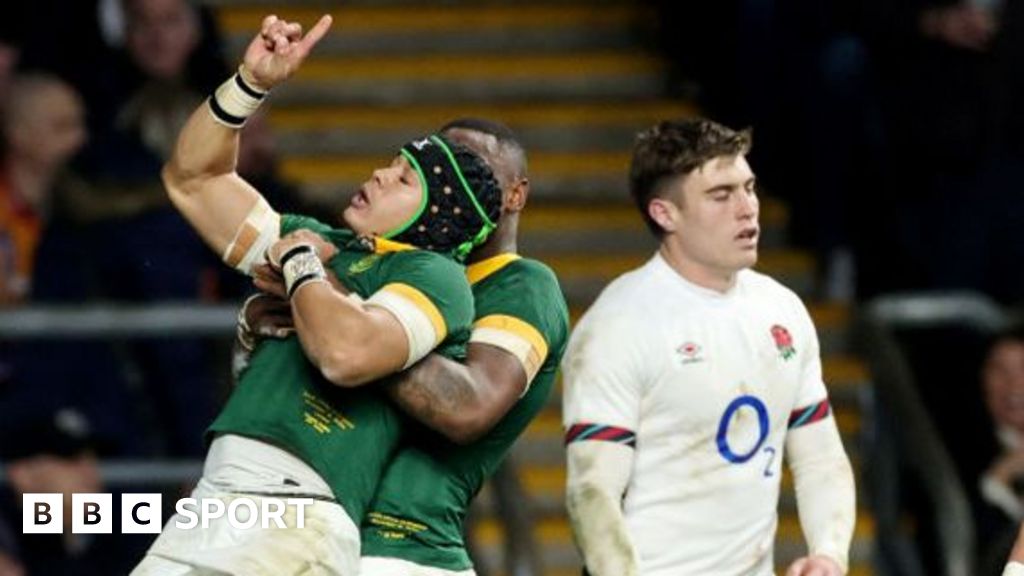 England 20-29 South Africa: Hosts lose at Allianz Stadium