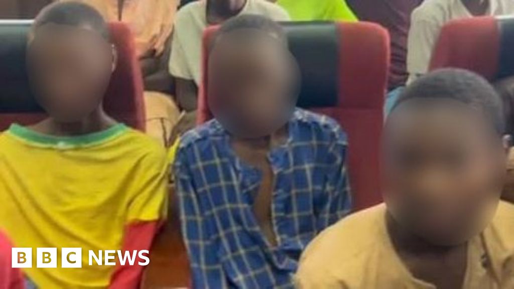 Outrage in Nigeria as 4 younger suspects fall down in courtroom