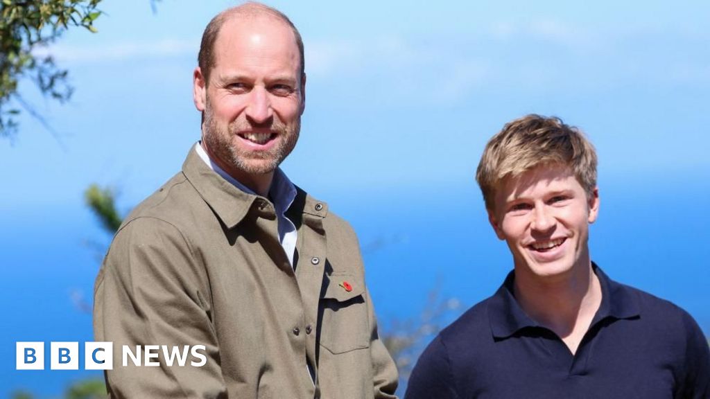 Prince William visits Cape The city with Steve Irwin’s son Robert