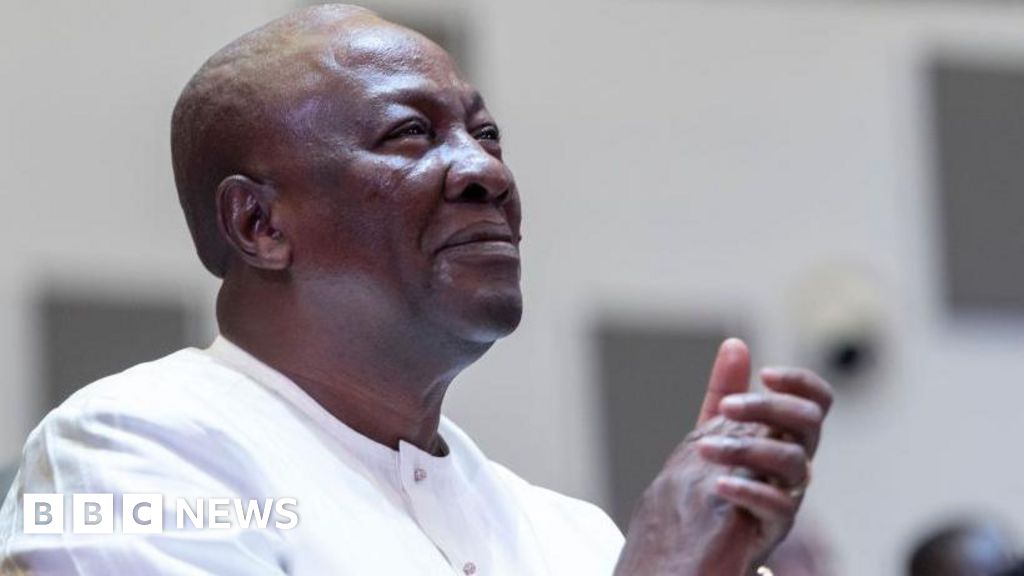 Ghana election results show John Mahama has strong lead over Mahamudu Bawumia