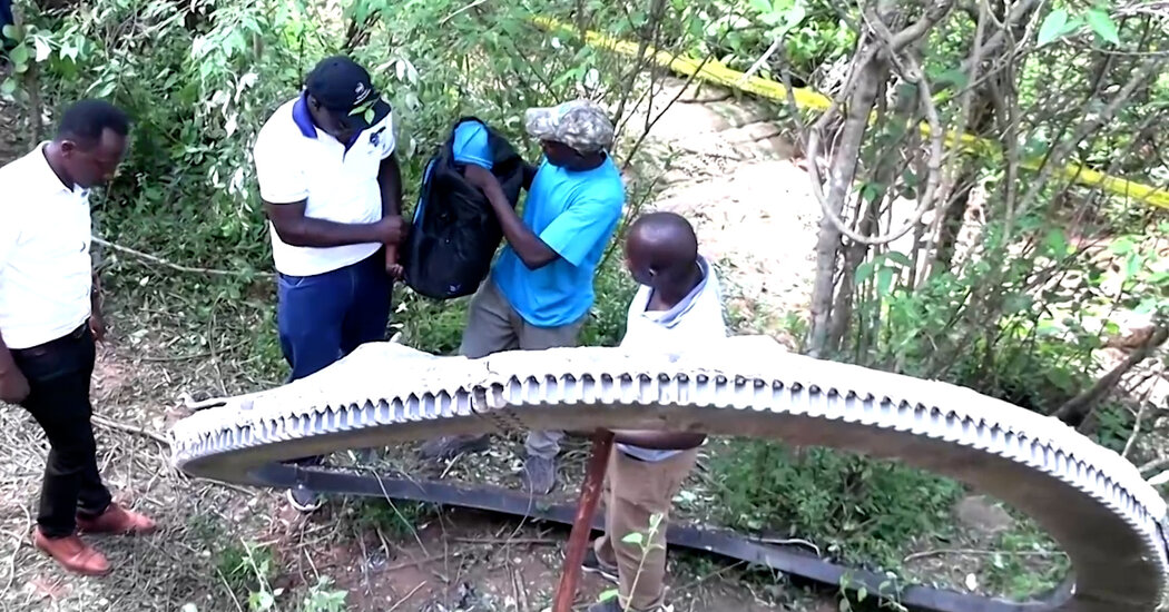 A Part-Ton Piece of Dimension Junk Falls Onto a Village in Kenya