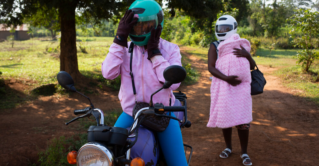 The place the Taxis Are Bikes, and the Drivers Are Girls