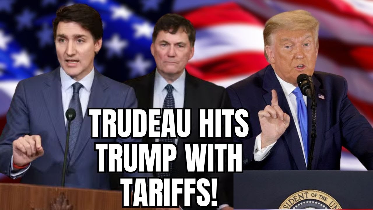 Prime Minister Trudeau Hits Back! 🇨🇦 Canada Slams Trump with Retaliatory Tariffs