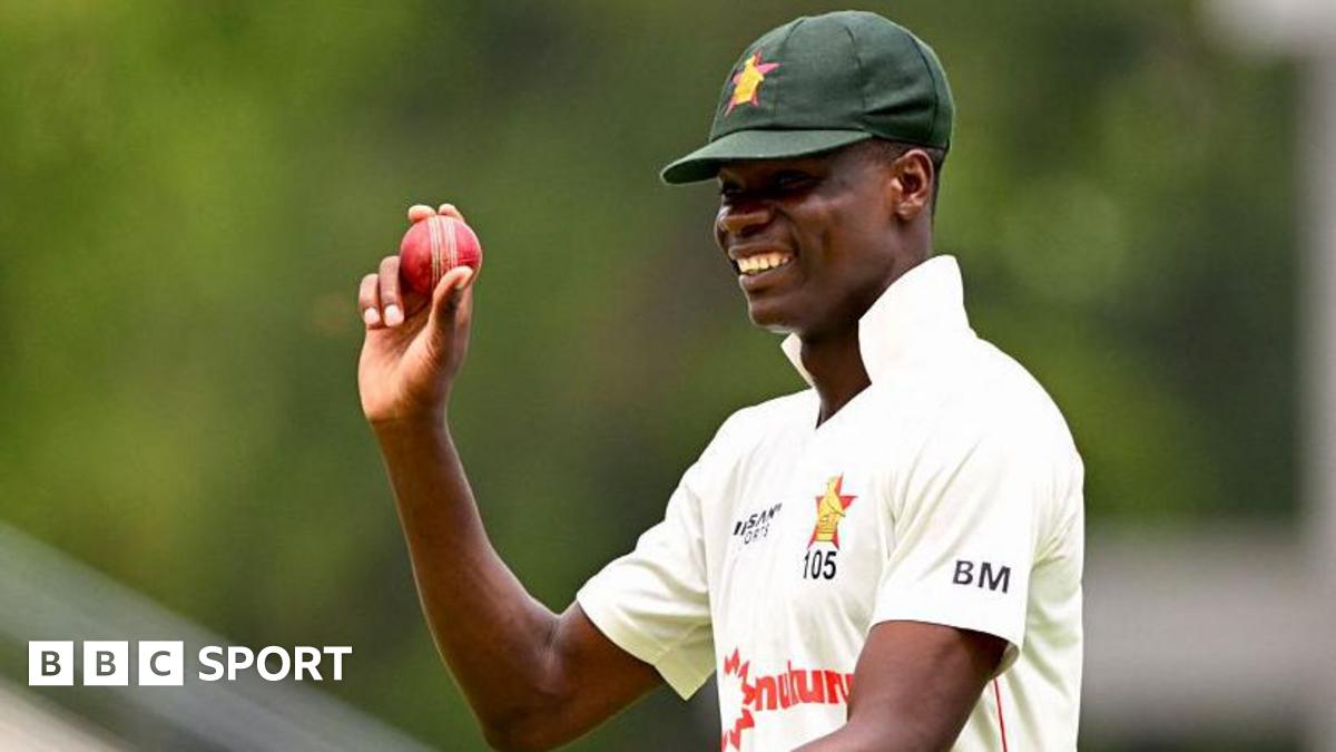 England v Zimbabwe: Blessing Muzarabani ready for England in Trent Bridge Test