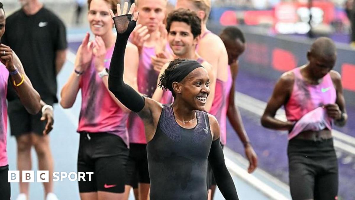 Faith Kipyegon mile record attempt: Kenyan fails to become first woman to run sub-four-minute mile