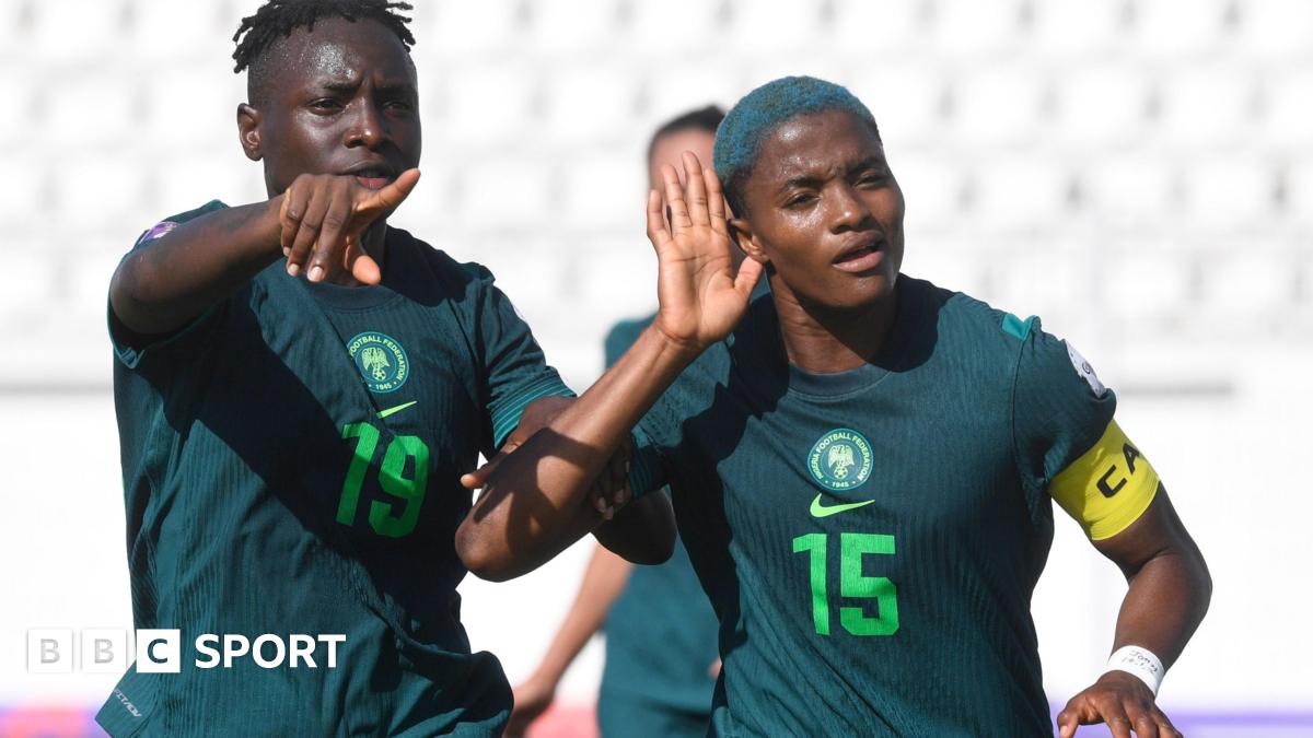 Wafcon 2024: Nigeria into final after late Alozie goal sees off South Africa