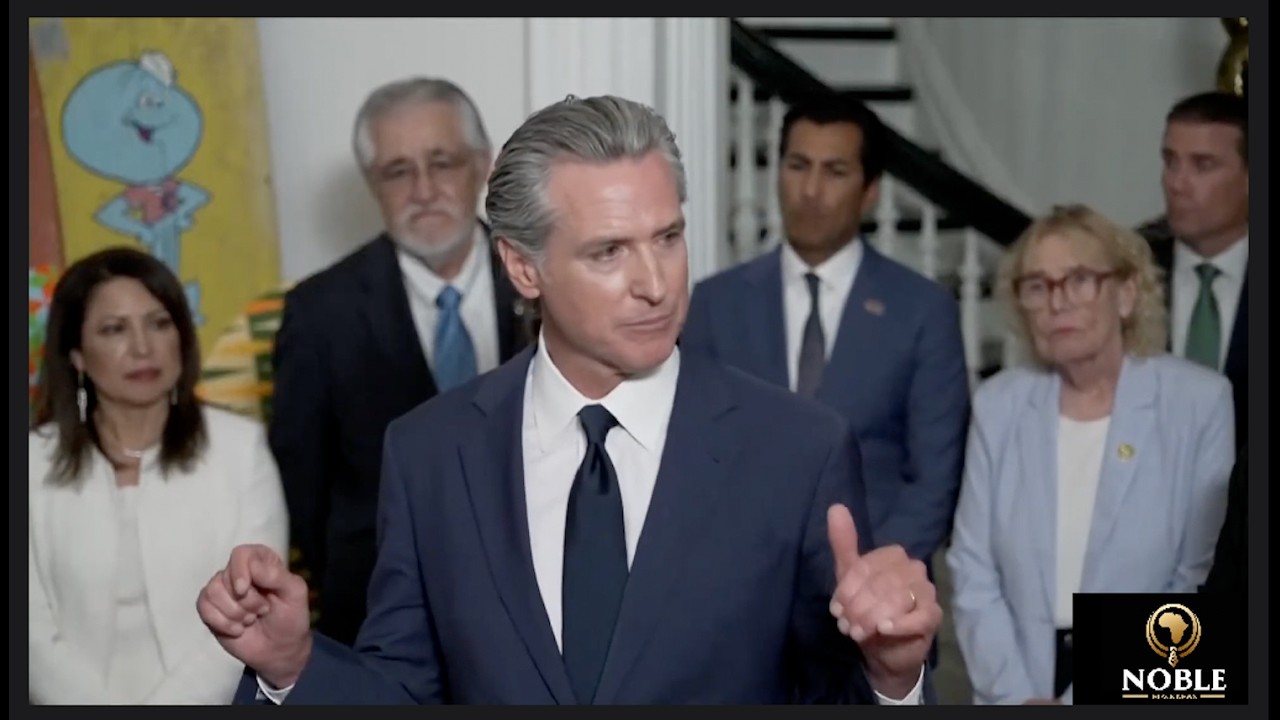 REMARKS:Gavin Newsom & Nancy Pelosi Rip Into Trump’s Redistricting Plans | California Politics 2025
