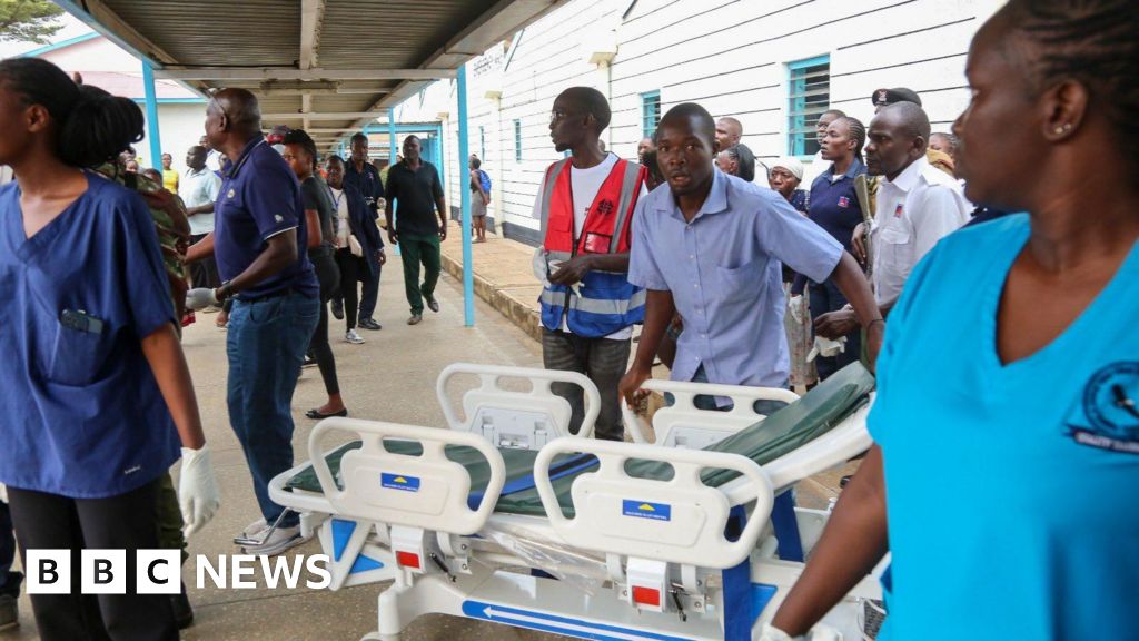 Bus crash kills 25 people returning from funeral in Kenya