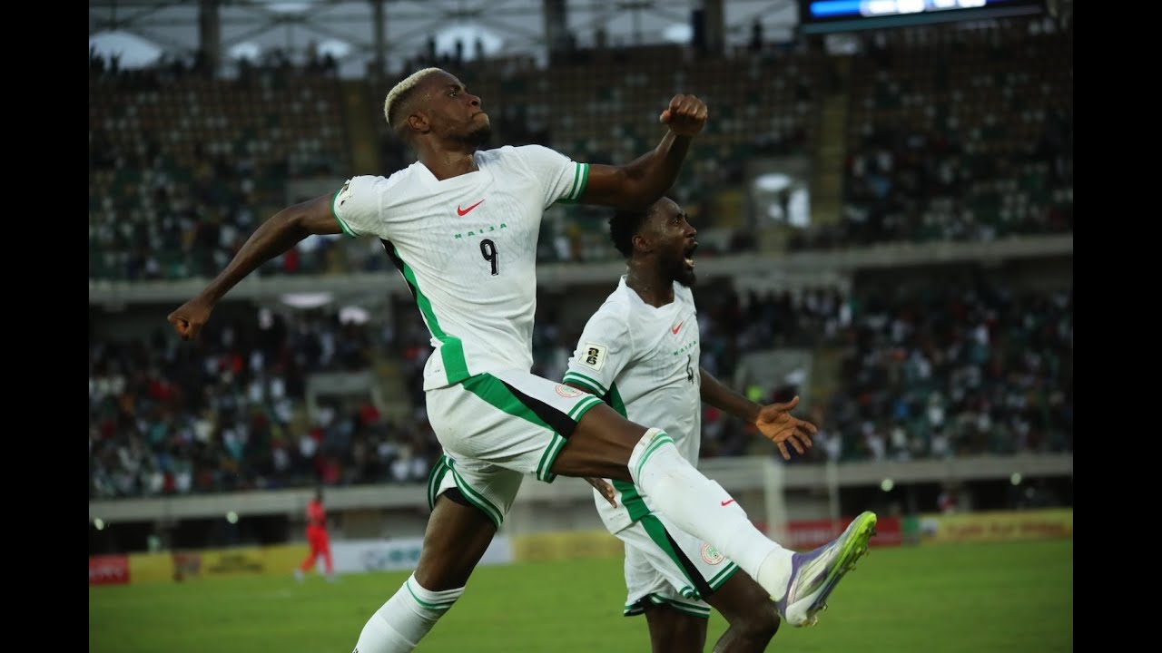 Nigeria Dominates Gabon 4-1 – 2025 Highlights & All Goals | Victor Osimhen Scores | Noble Black News