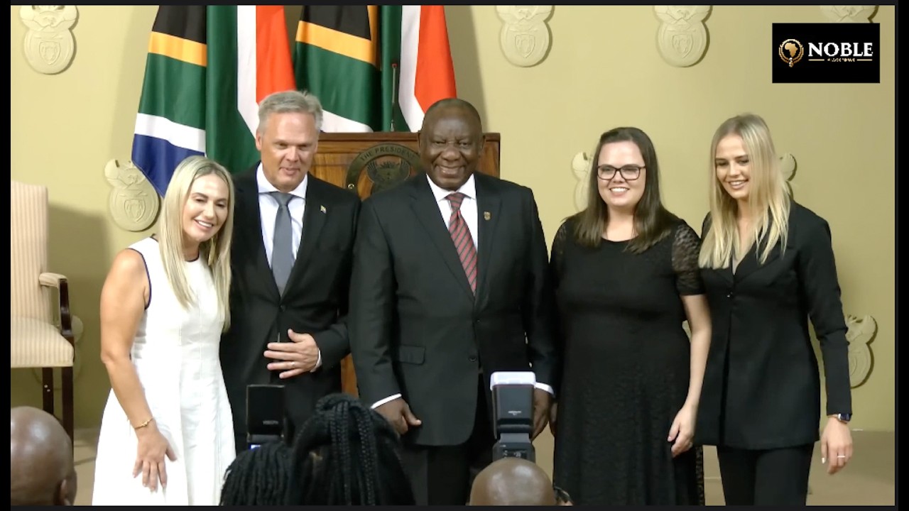 President Cyril Ramaphosa Oversees Swearing-In of New National Executive Members
