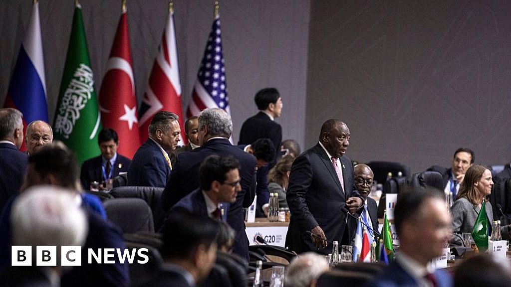 G20 summit boycotted by US closes in South Africa