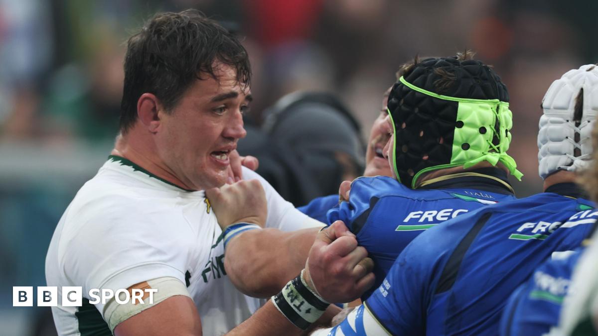 Ireland vs South Africa: Springboks treated unfairly, says coach Mzwandile Stick after red cards