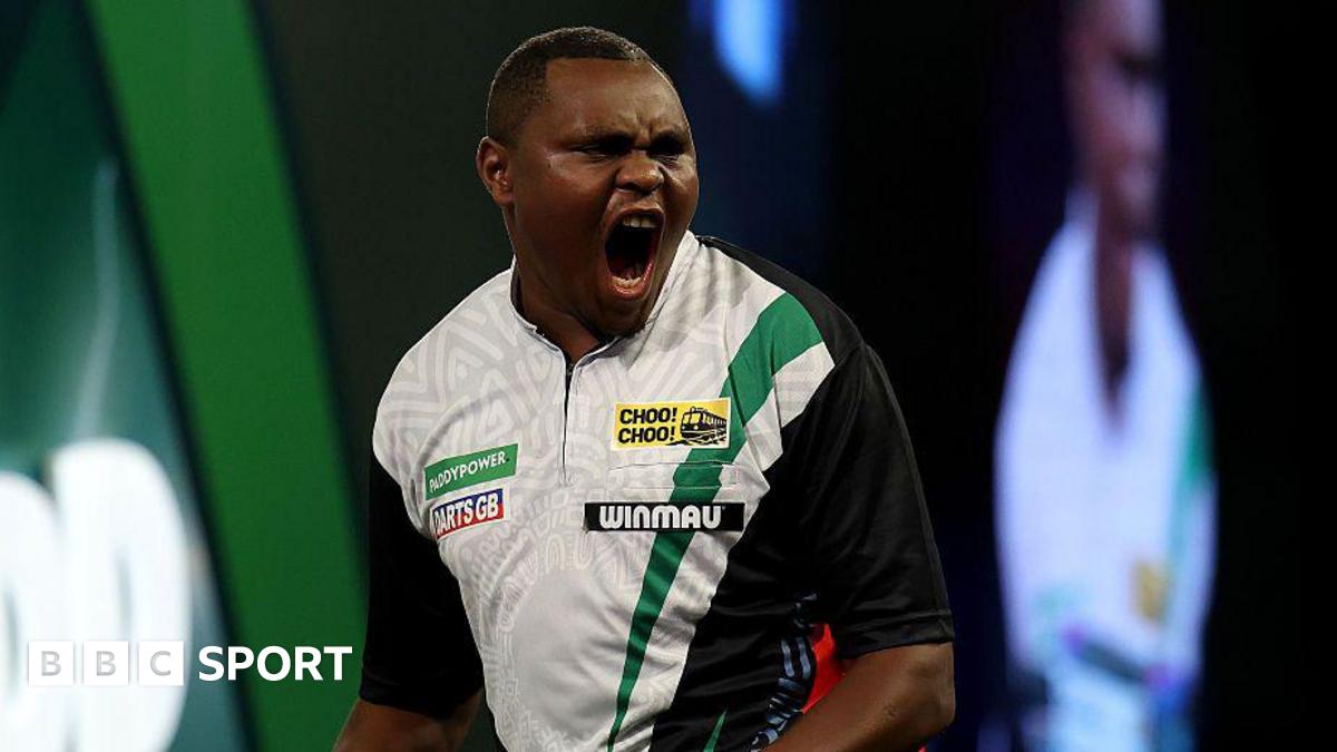 PDC World Darts Championship 2026: David Munyua stuns world number 18 Mike de Decker in first round