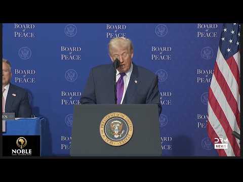 Trump Warns “Phase Two Will Be Very Tough” at Gaza Peace Board Meeting