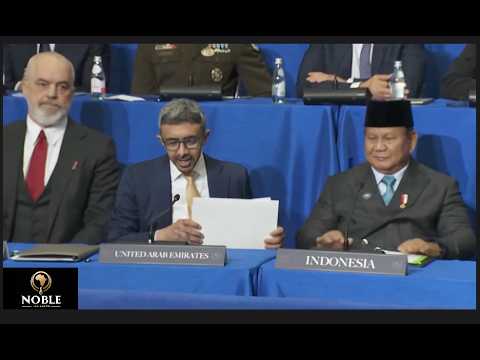 BREAKING: Trump Holds the Gavel at Major Peace Summit in Washington