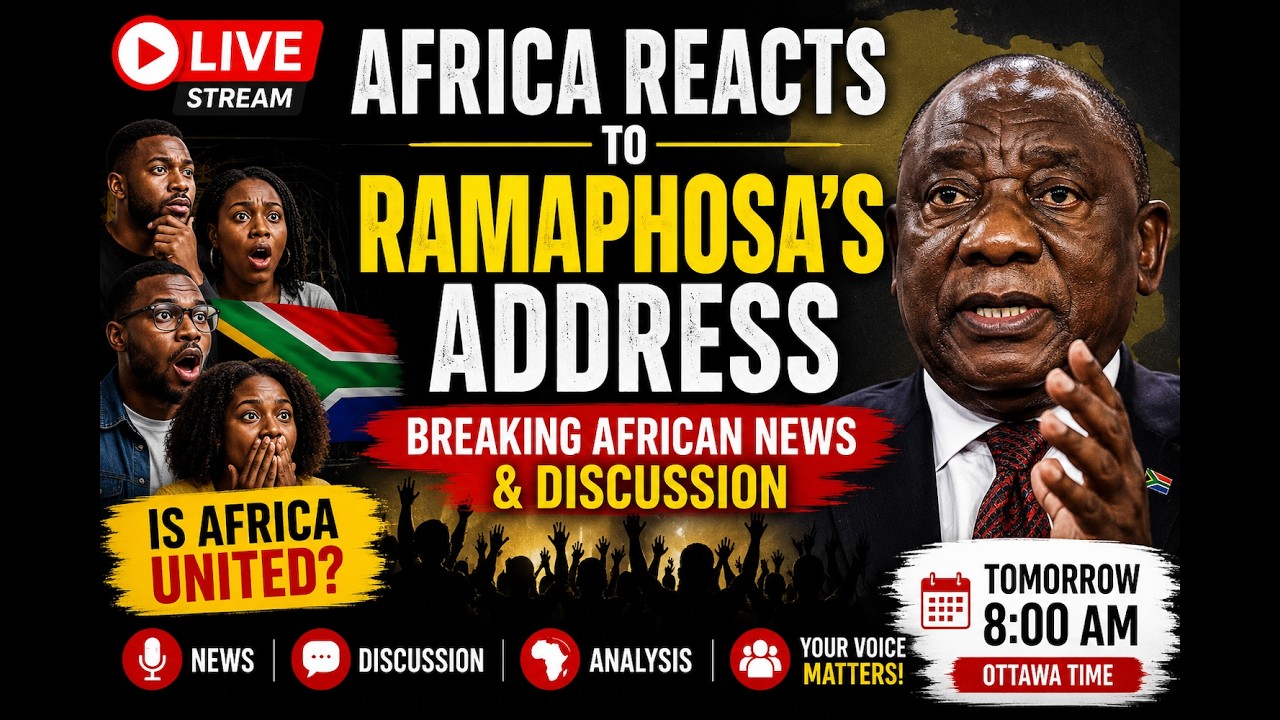 LIVE: Africa Reacts to Ramaphosa’s Address | Breaking African News & Discussion