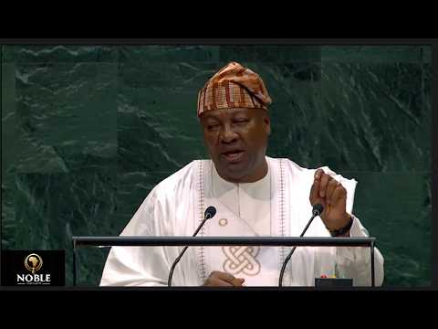 John Mahama SHOCKS the World at the UN — Powerful Speech on Africa’s Future